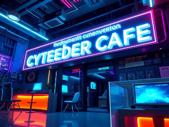 create a dynamic light board banner hight 3feet and wide 7 feet name- sinha travels & cyeber cafe mobile no 6299509034, 9431399075, gmail sinharajesh30@gmail.com all image of travels  and cyber cafe wiil be available and also logo